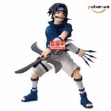 Оригинальная аниме фигурка  «"NARUTO" Ninja World Sculpting Legend Uchiha Sasuke»