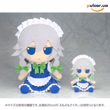 Оригінальна м'яка іграшка «Touhou Project Plush Series Sakuya Izayoi FumoFumo Sakuya. (Medium Size Ver.), фото 3