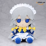 Оригінальна м'яка іграшка «Touhou Plush Series 29 Sakuya Izayoi (Kourindou ver.) FumoFumo Sakuya. Kourindou Version»