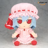Оригінальна м'яка іграшка «Touhou Project Plush Series Remilia Scarlet FumoFumo Remilia. (Medium Size Ver.)», фото 2