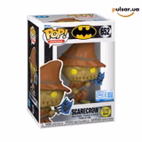 Вінілова фігурка «Funko POP! • GameStop Exclusive • DC Comics ◉ Scarecrow with Pitchfork (Glow) № 652»