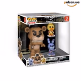 Виниловая фигурка «Funko POP! • Jumbo • Five Nights at Freddy's ◉ Freddy with Bonnie & Chica 3-Pack № -»