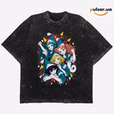 Футболка «Witch Hat Atelier (Tongari Boushi no Atelier) ➤ Coco, Agott, Tetia, Riche & Brushbuddy» модель 1, фото 4