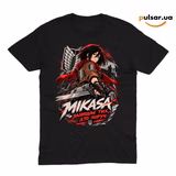Футболка «UA Army ➤  Attack on titan ✶ Mikasa»  модель 3, фото 4