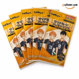 Колекційні картки (бустери) «Haikyu!! Metallic Card Collection (Ensky)»