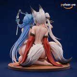 Оригінальна аніме фігурка «Yaomengmeng Studio – Wuthering Waves Hsin & Qingxiao 1/6 Scale Resin Statue», фото 3