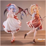 Оригінальна аніме фігурка «1/7 Scale Remilia Scarlet and Flandre Scarlet-Touhou Project-GAK Studio»