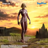 Оригинальная аниме фигурка «Attack on Titan GigantiX Figure - Female Titan»