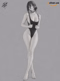 Оригінальна аніме фігурка  «24K Studio Reze – Seaside Swimsuit | Chainsaw Man GK Statue», фото 2