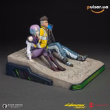 Оригинальная аниме фигурка «Cyberpunk: Edgerunners - David and Lucy on the Moon Premium Statue», фото 3
