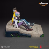 Оригинальная аниме фигурка «Cyberpunk: Edgerunners - David and Lucy on the Moon Premium Statue», фото 4