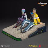 Оригинальная аниме фигурка «Cyberpunk: Edgerunners - David and Lucy on the Moon Premium Statue», фото 8