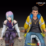 Оригинальная аниме фигурка «Cyberpunk: Edgerunners - David and Lucy on the Moon Premium Statue», фото 10