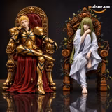 Оригінальна аніме фігурка «PACT STUDIO – Fate Gilgamesh & Enkidu 1/6 Scale Limited Edition Resin Statue»