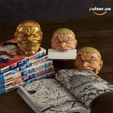 Оригінальна аніме фігурка «Baki the Grappler Fig Life! Goudou Head - Jack Hanma»