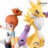 Оригінальна аніме фігурка «G.E.M. Series Digimon Tamers Renamon & Rika Nonaka Complete Figure», фото 3
