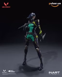 Оригінальна аніме фігурка «VALORANT Viper 1/12 Action Figure», фото 2