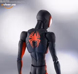 Оригинальная sci-fi фигурка «S.H.Figuarts Spider-Man (Miles Morales) (Spider-Man: Across the Spider-Verse)», фото 8