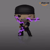 Вінілова фігурка «Funko POP! • GameStop Exclusive • One Piece ◉ Roronoa Zoro (Dressrosa Arc) (Glow) №2514», фото 3