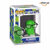 Вінілова фігурка «Funko POP! • • Flubber ◉ Flubber with Glasses (Translucent) № 1834»