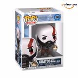 Вінілова фігурка «Funko POP! • • God of War ◉ Kratos with Mimir’s Head (God of War Ragnarök) №1340»