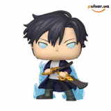 Вінілова фігурка «Funko POP! • Chalice Collectibles Exclusive • Solo Leveling ◉ Sung Jinwoo (Blue Aura) № 2496», фото 2