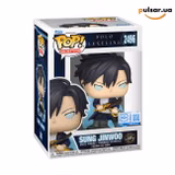 Вінілова фігурка «Funko POP! • Chalice Collectibles Exclusive • Solo Leveling ◉ Sung Jinwoo (Blue Aura) № 2496», фото 3