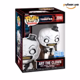 Вінілова фігурка «Funko POP! • Hot Topic Exclusive • Terrifier ◉ Art the Clown on Rocking Chair № 2090»