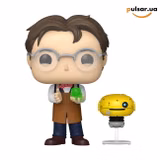 Вінілова фігурка «Funko POP! • • Flubber ◉ Professor Brainard with Weebo № 1833», фото 2