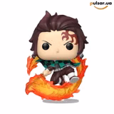 Виниловая фигурка  «Funko POP! • Terget Exclusive • Demon Slayer ◉ Tanjiro Kamado with Flaming Sword № 2507», фото 2