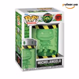 Вінілова фігурка «Funko POP! • • Teenage Mutant Ninja Turtles ◉ Michelangelo (Ooze Canister) № 1971»