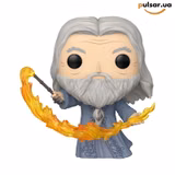 Виниловая фигурка  «Funko POP! • • Harry Potter ◉ Albus Dumbledore (Flames) № 212», фото 2