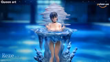 Оригінальна аніме фігурка «Pool Reze-Chainsaw Man-Queen Art STUDIO x SUPER HERO Studio», фото 9