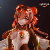 Оригінальна аніме фігурка «1/6 Scale HuTao-Genshin Impact-Tanoshii Studio», фото 5