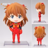 Оригінальна аніме фігурка «OSHI WORKS Mini Rebuild of Evangelion Asuka Langley Shikinami Complete Figure»