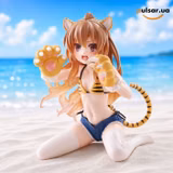Оригінальна аніме фігурка «Toradora! Desktop Cute Figure - Taiga Aisaka Swimsuit Ver.»