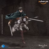 Оригінальна аніме фігурка «Attack on Titan 1/12 Action Figure Levi Ackerman», фото 9