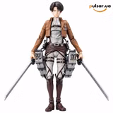 Оригінальна аніме фігурка «Attack on Titan 1/12 Action Figure Levi Ackerman»