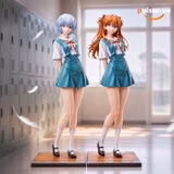 Оригінальна аніме фігурка «1/6 Scale School Asuka and Ayanami Rei-EVA-Candy studio»