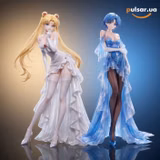 Оригінальна аніме фігурка «CDKEY Studio × PG Studio – Sailor Moon Tsukino Usagi & Mizuno Ami Evening Dress Ver. 1/6 Scale Limited Edition Statue», фото 2
