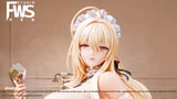 Оригінальна аніме фігурка «1/6 Scale Showering Maid Gouden Leeuw-Azure Lane-FWS Studio», фото 7