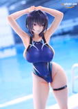 Оригінальна аніме фігурка «Swimsuit Silhouette Kasumi Kenzaki Competition Swimsuit Ver. design by halcon 1/7 Complete Figure», фото 14