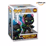 Вінілова фігурка «Funko POP! • Premium • Marvel Zombies ◉ Infinity Hulk № 1669»