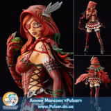 оригінальна Аніме фігурка Hdge technical statue No.11 Soul Sacrifice Delta - Red Hood Complete Figure, фото 14