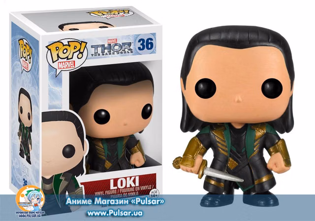 Вінілова фігурка Pop! Marvel: Thor the Dark World - Loki