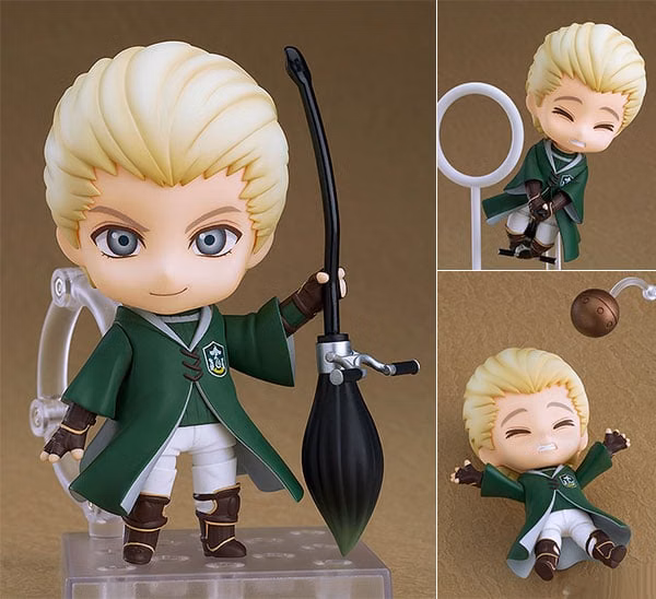 Оригінальна аніме фігурка Nendoroid Harry Potter Draco Malfoy Quidditch Ver.