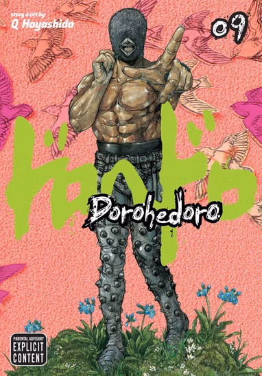 Манга на английском языке «Dorohedoro, Vol. 9»