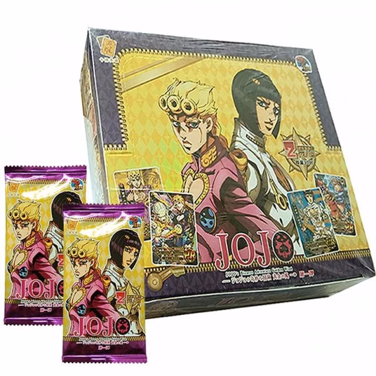 Коллекционные карточки «JoJo Bizarre Kujo Jotaro Kakyoin Noriaki Collection Card» (1 бустер)