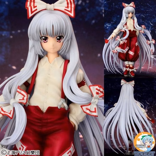 Оригінальна аніме фігурка Touhou Project - Shape of Human Hourai "Fujiwara no Mokou" 1/8 Complete Figure