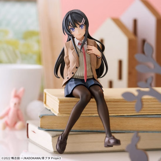 Оригінальна аніме фігурка «"Rascal Does Not Dream of a Knapsack Kid" Premium Perching Figure Sakurajima Mai»
